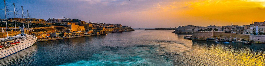 Sunset over Malta